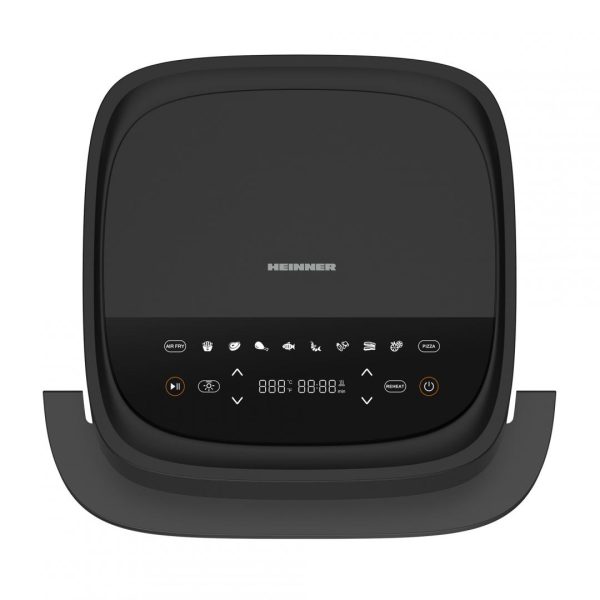 FRITEUZA CU AER CALD SI CUPTOR PIZZA 2 IN 1 HEINNER HPAF-B4DC22BK, Putere 2200W, 4L, Control digital, 9 programe, Timer, Negru - imagine 3