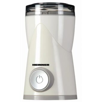 RASNITA ELECTRICA HEINNER HCG-150P, Putere 150W, Capacitate 50 g, Cutit de inox, Alb