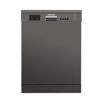 MASINA DE SPALAT VASE HEINNER HDW-FS6006DGE++, Clasa E, 12 Seturi, Latime 60cm, 6 programe, Half load, Aquastop, Antracit