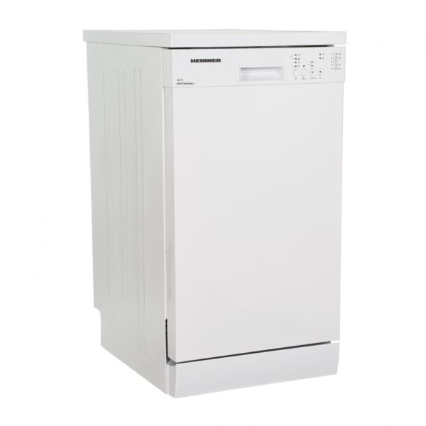 MASINA DE SPALAT VASE HEINNER HDW-FS4505WE++, Clasa E, 10 Seturi, Latime 45 cm, 5 programe, Half load, Aquastop, Alb - imagine 2