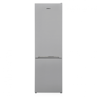 COMBINA FRIGORIFICA HEINNER HC-V288SE++, Clasa E, 288L, Less frost, Control mecanic, Iluminare LED, H 180cm, Argintiu