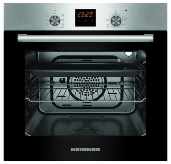 CUPTOR INCORPORABIL HEINNER HBO-S567LDTGC-IX, Clasa A, Electric, Capacitate 56L, Mutifunctional, 7 Functii, Grill, Display Touch, Inox