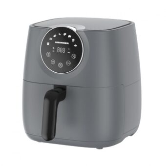 FRITEUZA CU AER CALD HEINNER SMARTFRY HAF-B6GREY1700, Putere 1700W, Capacitate 5.7L, Display digital, Termostat reglabil: 30-200˚C, Gri antracit