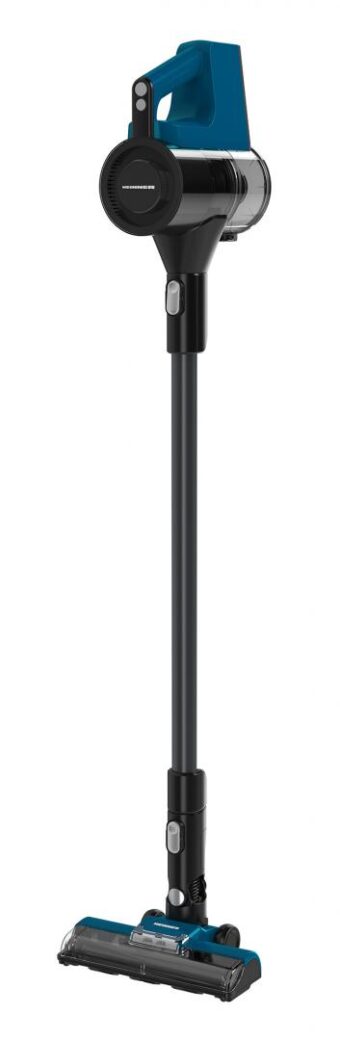 ASPIRATOR VERTICAL HEINNER V-GO MAX HSVC-MB22.2BL, Filtrare ciclonica, Acumulator 22.2V, Putere: 300W, 3 Viteze, Negru/Albastru