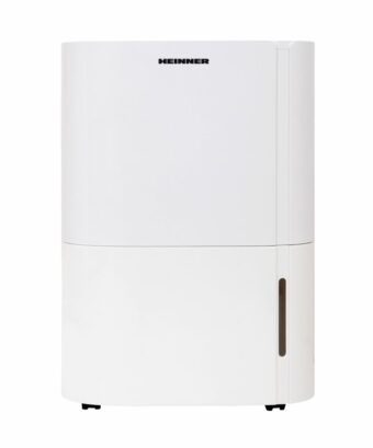 DEZUMIDIFICATOR HEINNER HDU-M20, Capacitate 20L/24h, Control electronic, Super ionizare, Auto-restart, Timer 24h, Rezervor 3L, Alb