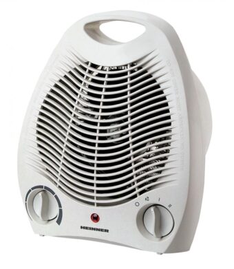 AEROTERMA HEINNER HFH-L2000WH, 2000W, 2 trepte de putere, Termostat reglabil, Alb