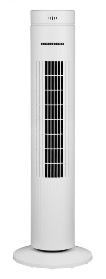 VENTILATOR TURN HEINNER HTF-M35WH, Putere 35W, Control tactil, Indicatori LED, Telecomanda, Timer: 7h, 3 trepte de viteza, Alb