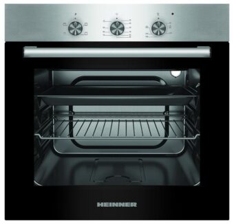 CUPTOR INCORPORABIL HEINNER HBO-S624LTG-IX, Clasa A, Electric, Capacitate 62L, 4 functii, Grill, Inox