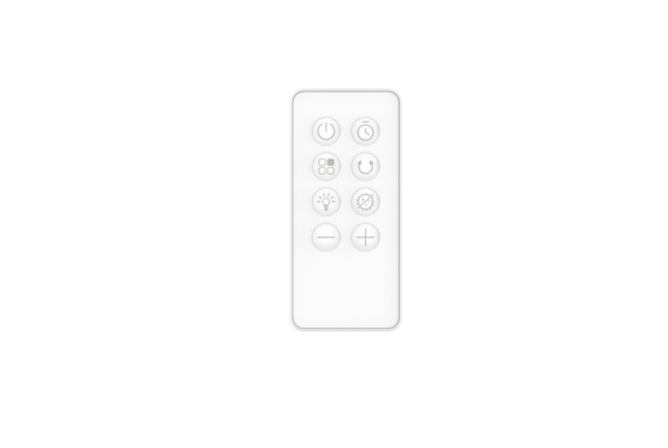 VENTILATOR TURN HEINNER HTF-LDC30WH, 30W, 12 trepte viteza, 3 moduri, Functie Sterilizare, Control Touch, Display LED, Telecomanda, Alb/Negru - imagine 7