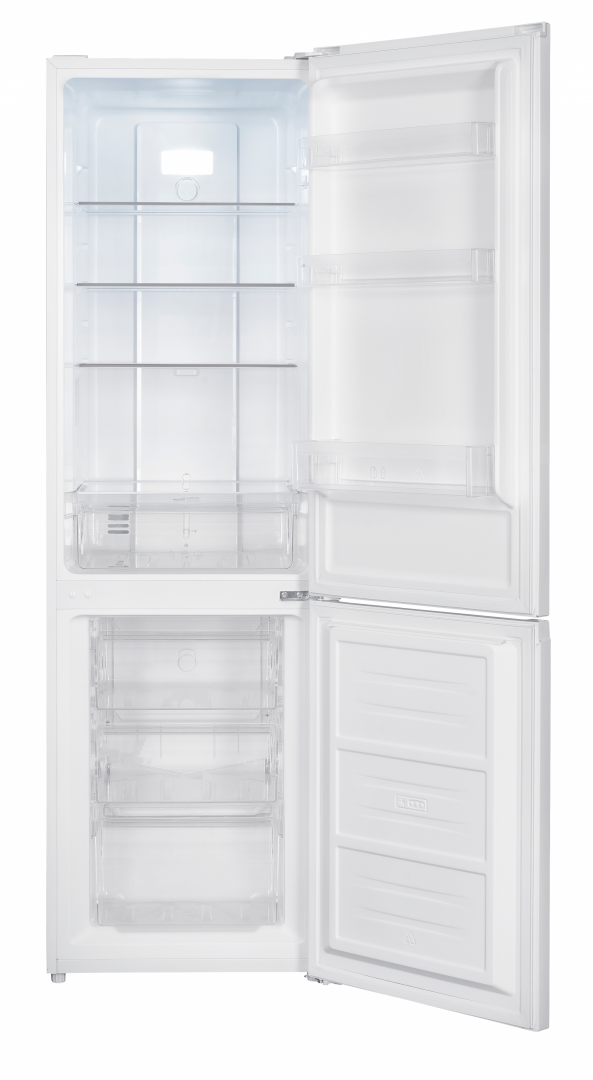 COMBINA FRIGORIFICA HEINNER HCNF-HM253E++, Clasa E, 253L, No Frost, Control electronic, H 180cm, Alb - imagine 2