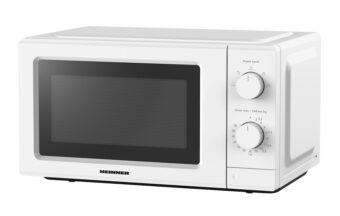 CUPTOR CU MICROUNDE HEINNER HMW-MD20IVWH, Capacitate 19L, Putere 700W, Control mecanic, Alb