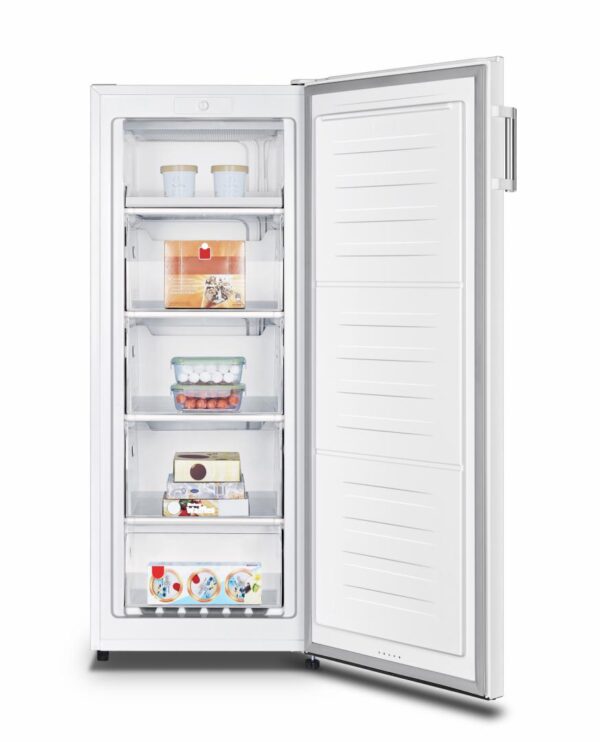 CONGELATOR HEINNER HFF-HS165E++, Clasa E, 165L, Control mecanic, 4 sertare + 1 raft, H 143.4cm, Alb - imagine 2