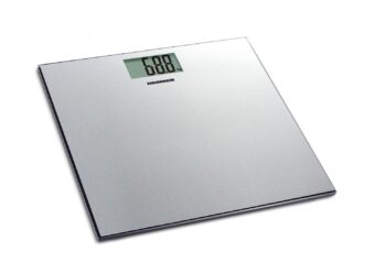 CANTAR DE BAIE HEINNER SOFTSILVER 180 HBS-180SS, 180Kg, Platforma din inox, 30x30cm, Display LCD, Inox