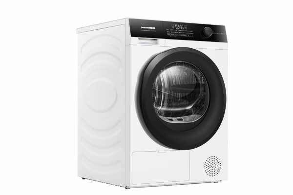 USCATOR DE RUFE CU POMPA DE CALDURA HEINNER HHPD-HMK90IVFC+++, Clasa C, 9Kg, 14 programe, Display digital, Alb - imagine 2