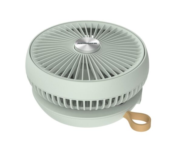 VENTILATOR PLIABIL REINCARCABIL HEINNER HMF-LC4000GR, Putere 5W, 4 trepte viteza, 4000mAh, Autonomie 15h, Control digital, Verde - imagine 3