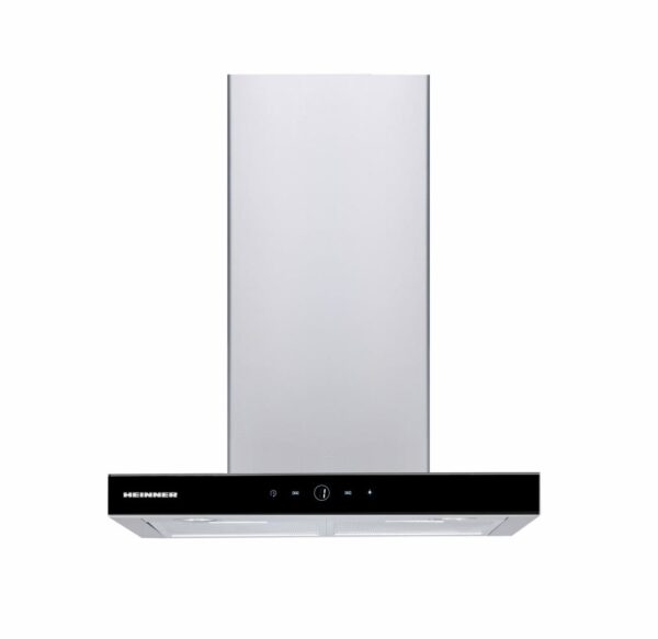 HOTA DECORATIVA HEINNER HDCH-F4560TIX, 60cm, Putere de absorbtie 488,04m3/h, Control touch, 3 trepte de viteza, Sticla neagra