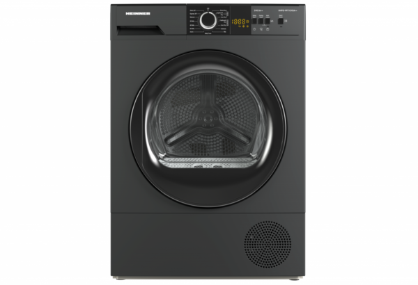 USCATOR DE RUFE CU POMPA DE CALDURA HEINNER HHPD-V9T1CHSA++, Clasa A++, 9Kg, Display Led, 15 Programe, Gri