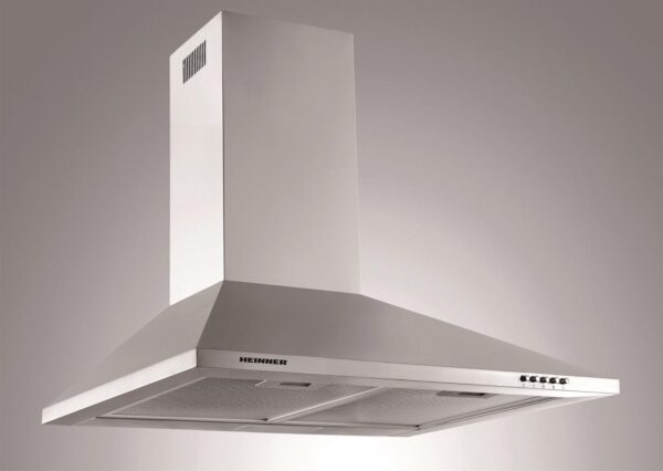 HOTA DECORATIVA HEINNER DCH-450X, Clasa C, Latime 60cm, Putere de absorbtie 429.4 mc/h, Iluminare LED, Inox