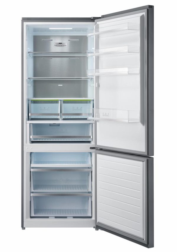 COMBINA FRIGORIFICA HEINNER HCNF-M435INVHXE++, Clasa E, No Frost, 435L, Compresor Inverter, Display Touch, Tehnologie InoxCool, Lumina LED, Aspect Inox - imagine 2