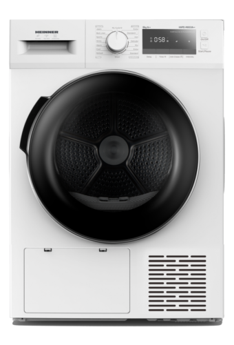 USCATOR DE RUFE CU POMPA DE CALDURA HEINNER HHPD-M8G3A++, Clasa A++, 8Kg, 14 programe, Display LED, Iluminare cuva, Alb