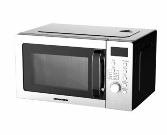 CUPTOR CU MICROUNDE HEINNER HMW-D2060SS, Capacitate 20L, Putere 700W, Control digital, Display LED, Inox