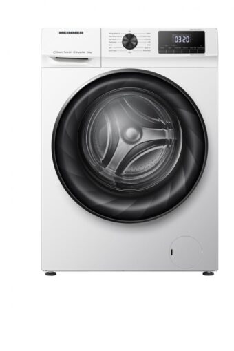 MASINA DE SPALAT HEINNER HWM-H8014INVA+++, Clasa A, 8Kg, 1400RPM, Motor Inverter, Display digital, Alb