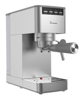 ESPRESSOR FRAM FEM-D15SS, Putere 1350W, Rezervor 1.2L, Sistem de spumare, 15bar, Inox