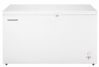 LADA FRIGORIFICA HEINNER HCF-HS420E++, Clasa E, 420L, Inverter, Control mecanic, Incuietoare, Alb