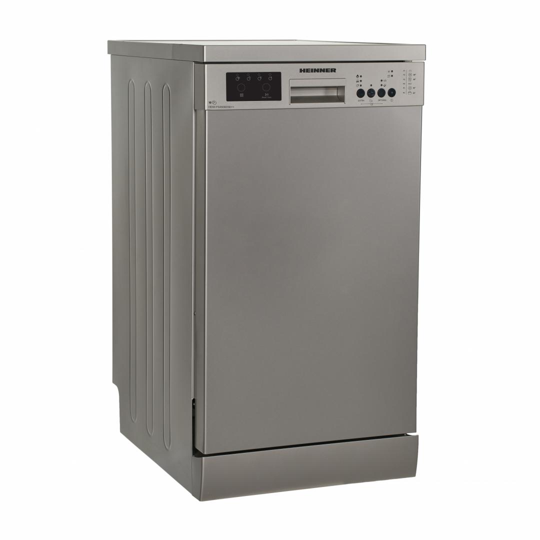 MASINA DE SPALAT VASE HEINNER HDW-FS4506DSE++, Clasa E, 10 Seturi, Latime 45cm, 6 programe, Half load, Aquastop, Antracit - imagine 2