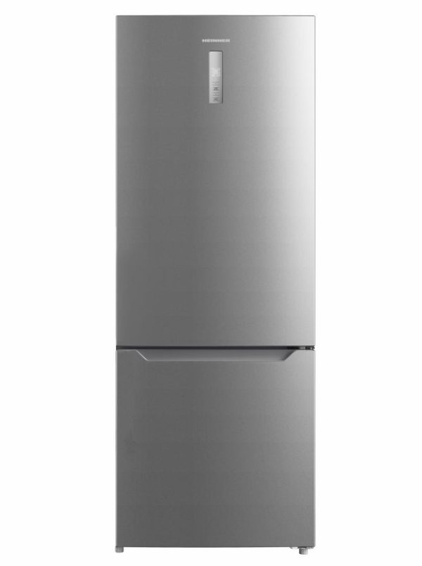 COMBINA FRIGORIFICA HEINNER HCNF-M435INVXE++, Clasa E, No Frost, 435L, Compresor Inverter, Display Touch, Lumina LED, Aspect Inox