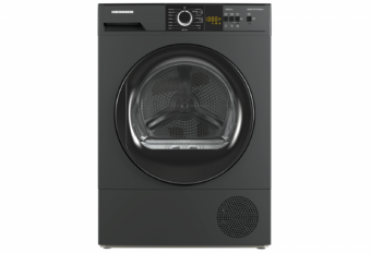 USCATOR DE RUFE CU POMPA DE CALDURA HEINNER HHPD-V8T1CHSA++, Clasa A++, 8Kg, Display Led, 15 Programe, Gri