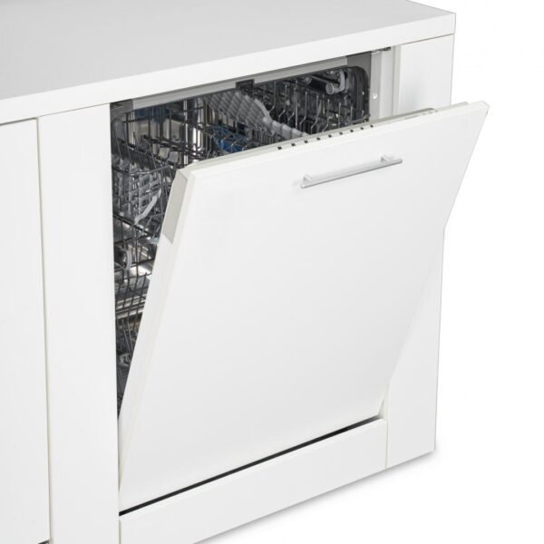 MASINA DE SPALAT VASE INCORPORABILA HEINNER HDW-BI6092TE++, Clasa E, Latime 60cm, Capacitate 12 Seturi, 9 programe, Control touch, Half load, Buzzer final program, Aquastop, Alb - imagine 2