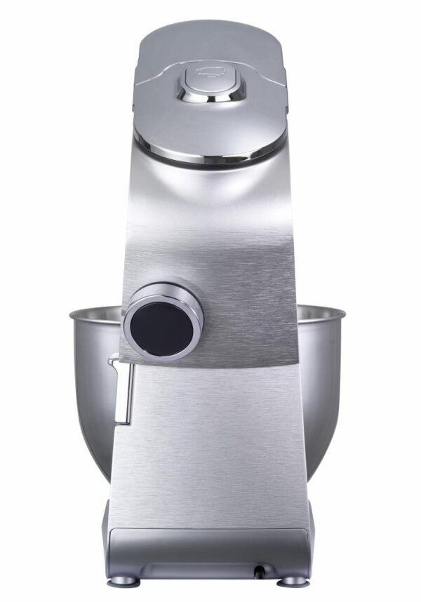 MIXER PLANETAR FRAM FPM-K1500M, Putere 1500W, Bol inox 6L, 6 viteze si functie Pulse, Angrenaje metalice, Argintiu - imagine 3