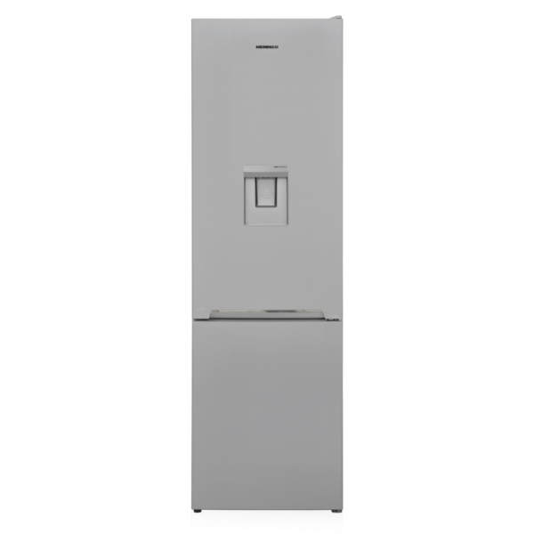 COMBINA FRIGORIFICA HEINNER HC-V288SWDE++, Clasa E, 288L, Less Frost, Dozator apa, Control mecanic, H 180cm, Argintiu