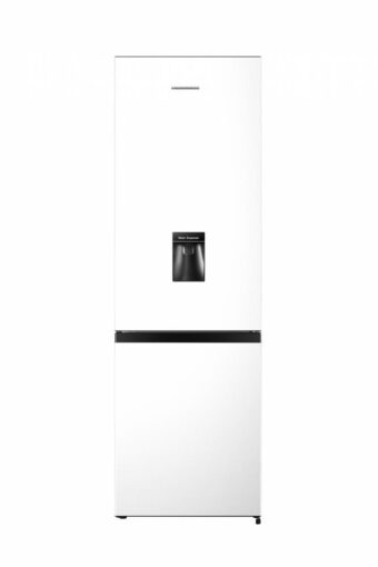 COMBINA FRIGORIFICA HEINNER HC-HS268WDE++, Clasa E, 268L, Control electronic, Dozator apa, Iluminare LED, H 180cm, Alb