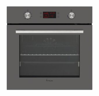 CUPTOR INCORPORABIL FRAM FBO-V659GCDRC-GVG, Clasa A, Electric, 69L, Autocuratare catalitica, Timer Digital, Display Touch+Butoane, Grill, Iluminare, Blocare display, Sticla gri victoria