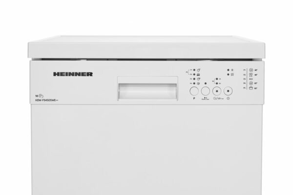 MASINA DE SPALAT VASE HEINNER HDW-FS4505WE++, Clasa E, 10 Seturi, Latime 45 cm, 5 programe, Half load, Aquastop, Alb - imagine 3