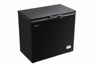 RESIGILAT - LADA FRIGORIFICA HEINNER HCF-205NHBKF+, Clasa F, 198L, Control electronic, Iluminare LED, Waterproof Display, Negru