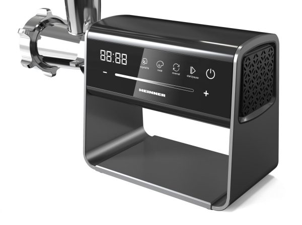 MASINA DE TOCAT HEINNER EXQUISITEFORCE HMG-DIS2500, Putere 2500W, Motor DC, Control Touch, Accesoriu Rosii, Kibbe, Carnati, Inox - imagine 3