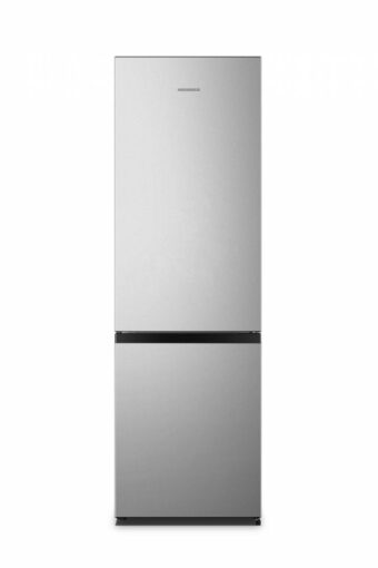 COMBINA FRIGORIFICA HEINNER HC-HS269SE++, Clasa E, 269L, Control mecanic, Iluminare LED, H 180cm, Argintiu