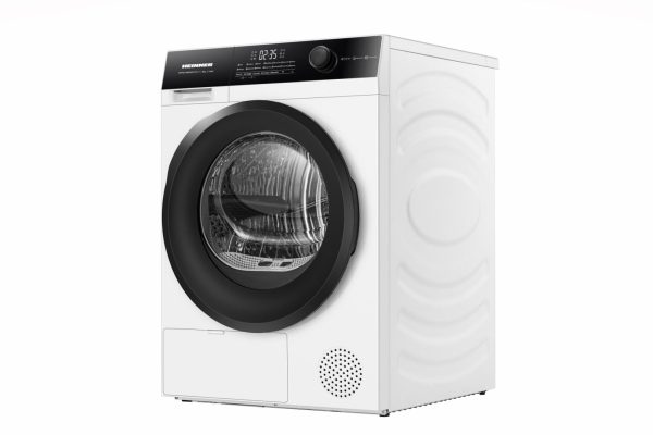 USCATOR DE RUFE CU POMPA DE CALDURA HEINNER HHPD-HMK90IVFC+++, Clasa C, 9Kg, 14 programe, Display digital, Alb - imagine 3