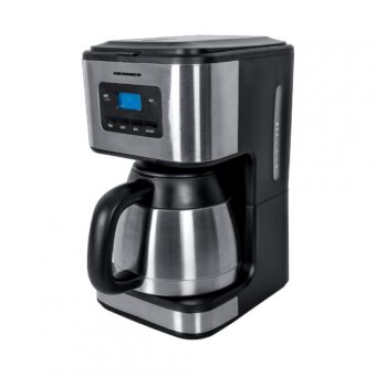 CAFETIERA HEINNER HCM-900XMC, Putere 900W, Capacitate cana 1L, Cana termos, LCD, Timer, Inox