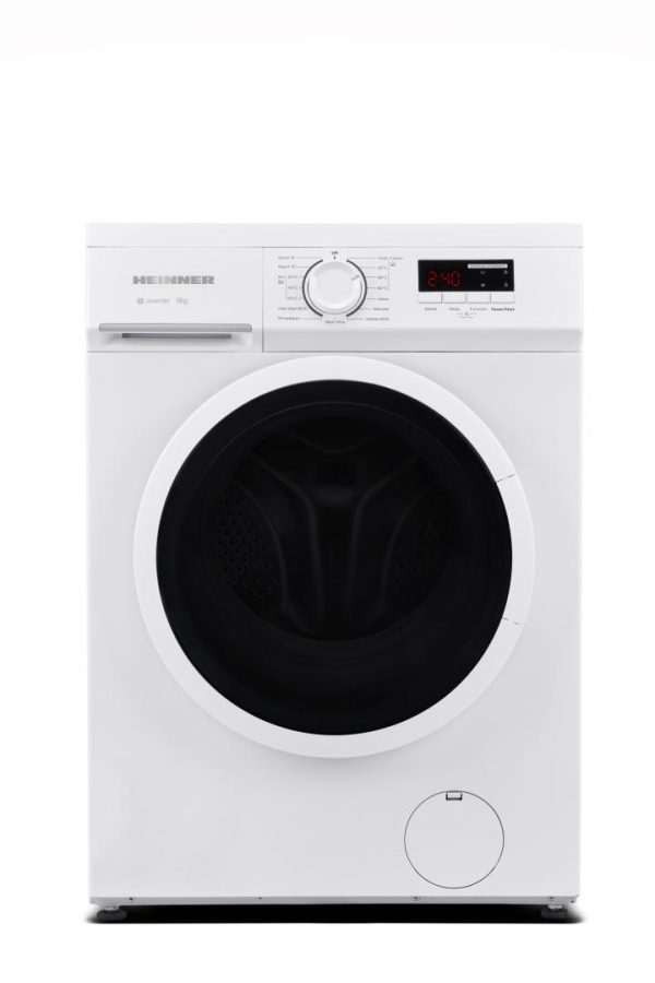 MASINA DE SPALAT RUFE SLIM HEINNER HWM-M9014SMA+++, Clasa A, 9Kg, 1400RPM, 15 programe, Display Digital, Motor Inverter, Alb