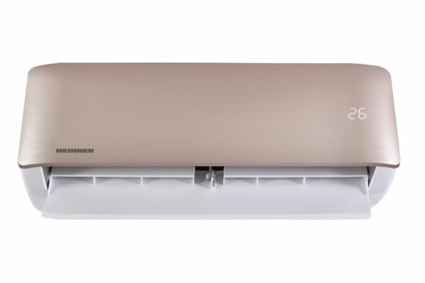 APARAT DE AER CONDITIONAT HEINNER ONIX HAC-CO12WFN-GD, Clasa A++, 12000 BTU, WiFi, Functie incalzire, Functie ECO, Follow me, Freon R32, Auriu - imagine 4