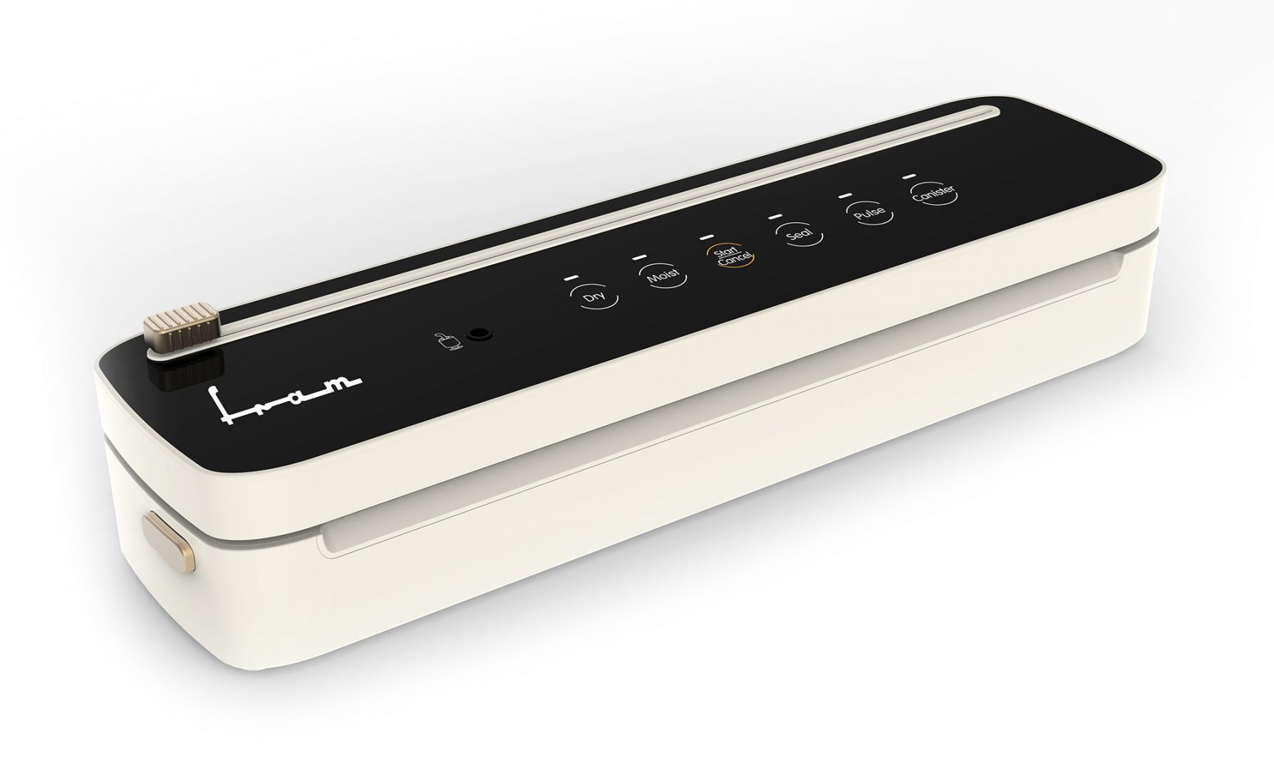 APARAT DE VIDAT FRAM FAV-100CR-BK, Putere 100W, Vidare uscata/umeda, Functie sigilare, Cutter incorporat, Vidare caserole, Compatibil cu pungi cu latime max. 30 cm, Crem/Negru 3 APARAT DE VIDAT FRAM FAV-100CR-BK, Putere 100W, Vidare uscata/umeda, Functie sigilare, Cutter incorporat, Vidare caserole, Compatibil cu pungi cu latime max. 30 cm, Crem/Negru - imagine 3