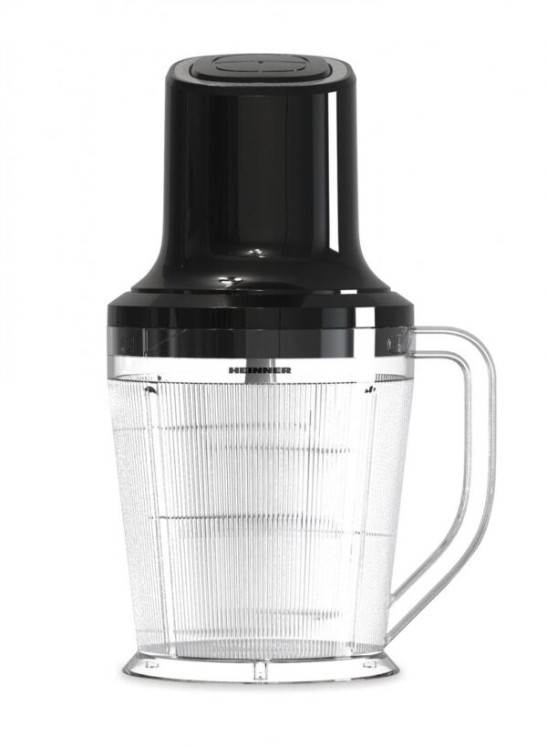 TOCATOR HEINNER HMC-3B500BK, Putere 500W, Capacitate bol tocare 1.5L, 3 cutite inox, 2 viteze, Negru