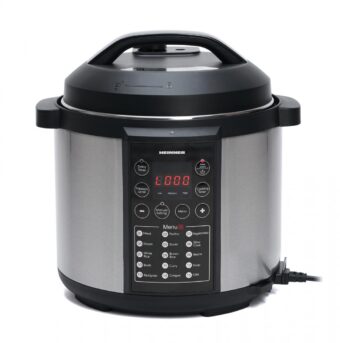 MULTICOOKER CU PRESIUNE HEINNER HPCK-6IX, Capcitate 3.8L, 15 programe, Vas antiadeziv detasabil, Presiune reglabila, Timer, Display LED, Inox