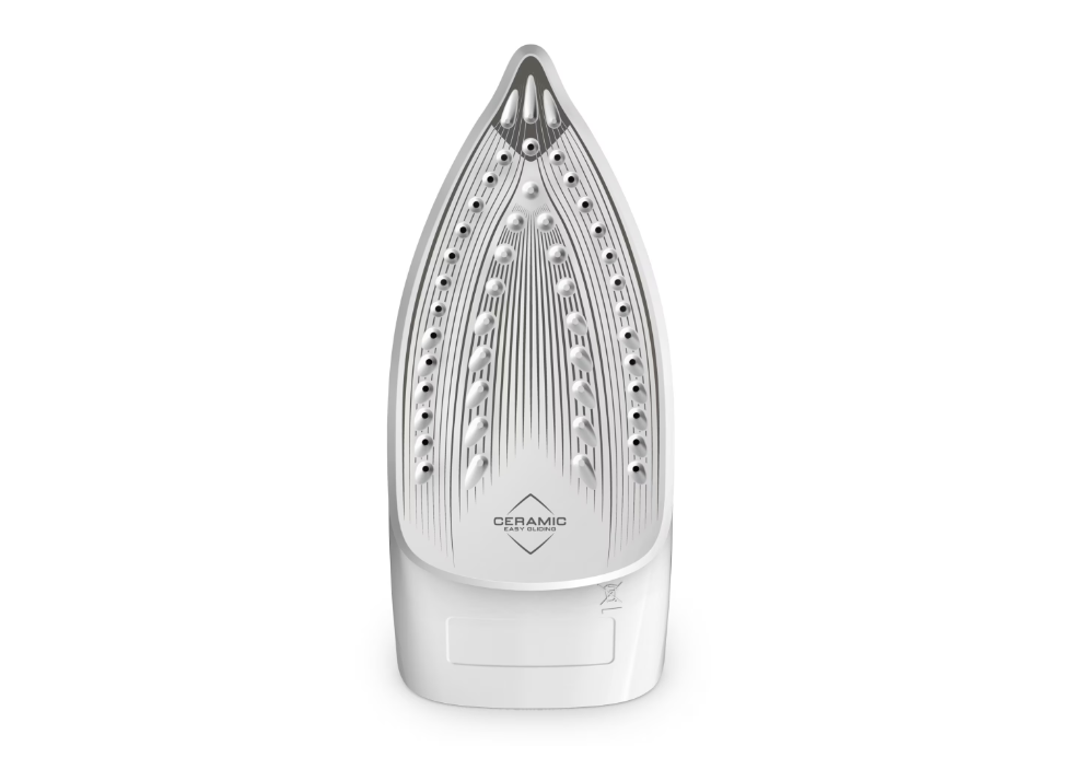 FIER DE CALCAT CU ABUR TEFAL VIRTUO 30 FV2C41E0, Putere 2000W, Capacitate 240ml, Jet de abur 120g/min, Abur variabil 0-25g/min, Talpa ceramica, Albastru/Alb 2 FIER DE CALCAT CU ABUR TEFAL VIRTUO 30 FV2C41E0, Putere 2000W, Capacitate 240ml, Jet de abur 120g/min, Abur variabil 0-25g/min, Talpa ceramica, Albastru/Alb - imagine 2
