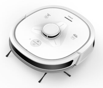 ASPIRATOR ROBOT HEINNER HI-Robo HRVC-M33WH, WI-FI, Aspirator si mop, 14.4V/3350mAh, Putere aspirare 2000Pa, Motor BLDC, Navigatie LDS, Alb