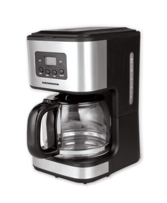 CAFETIERA DIGITALA HEINNER HCM-D915, Putere 900W, Capacitate 1.5L, Timer, LCD, Negru-Inox